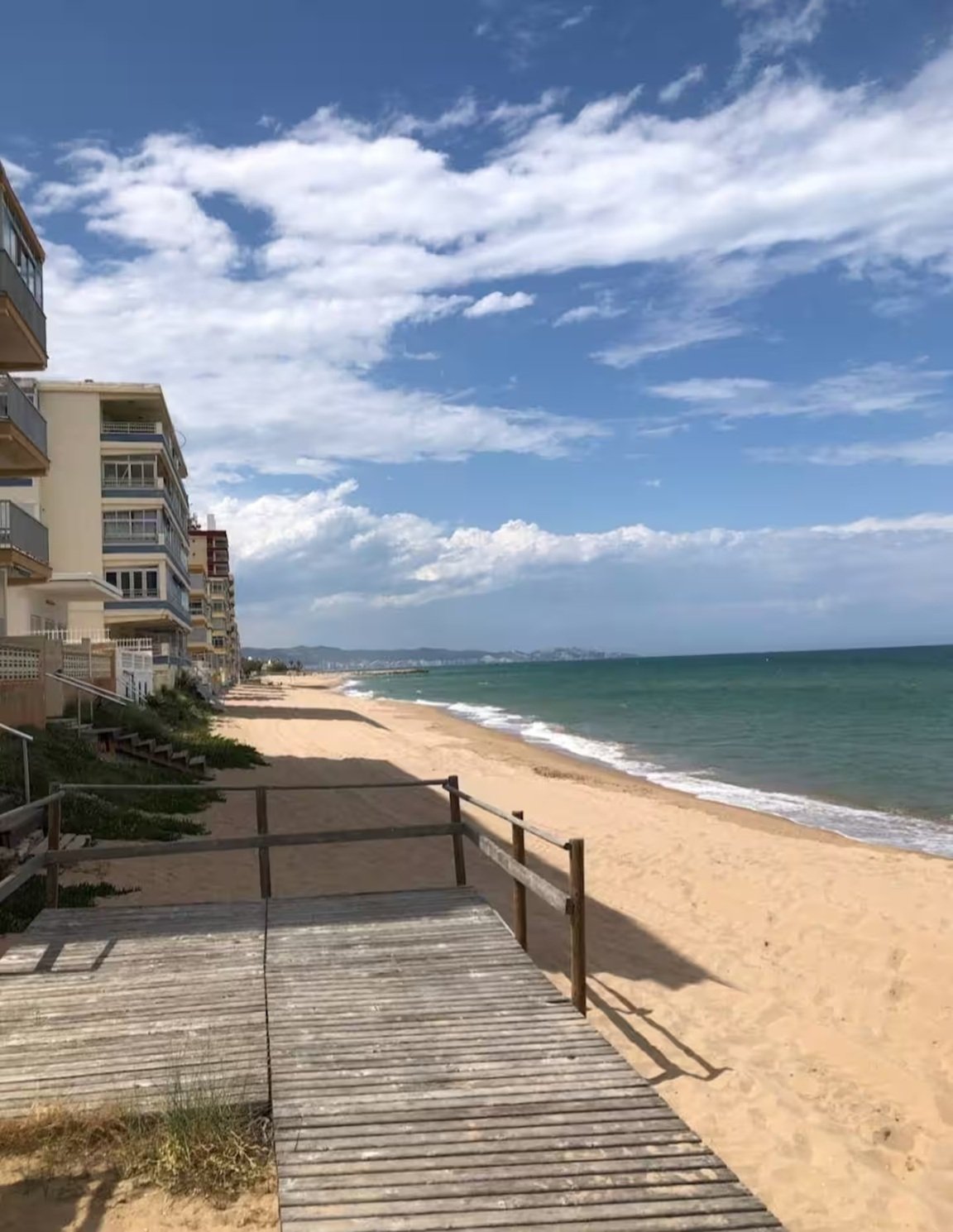 playa del apartamento.