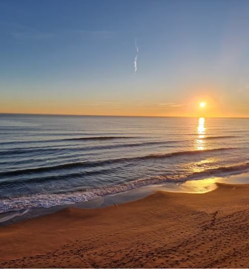 adicional puesta de sol desde la terraza.