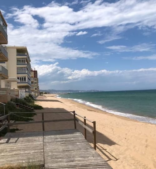 playa del apartamento.